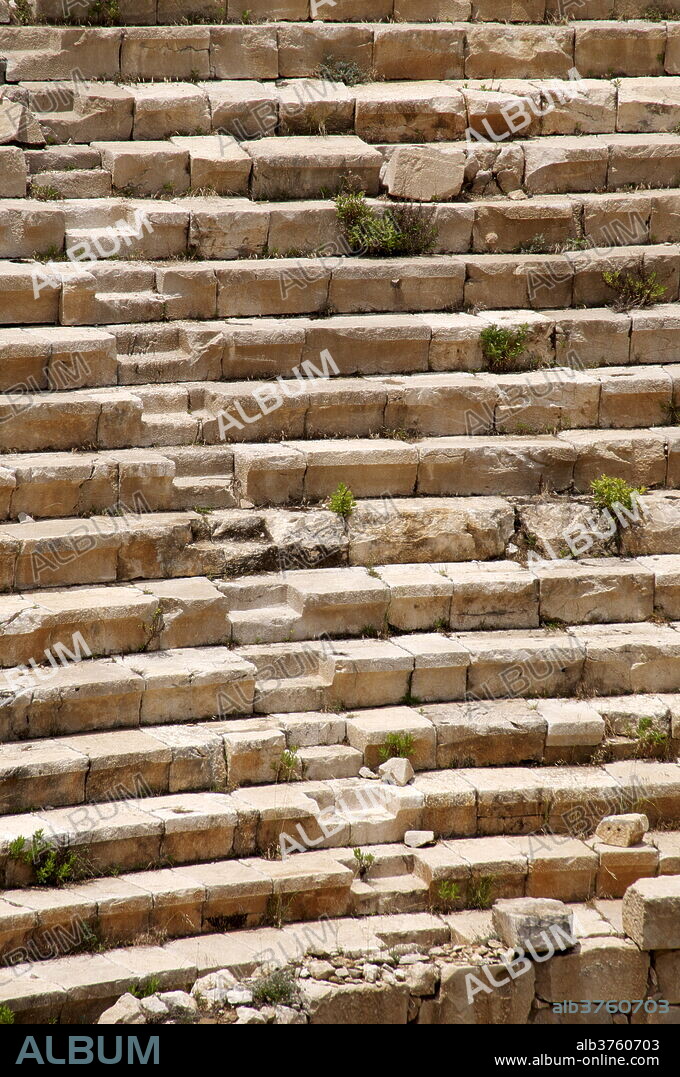 Amphitheatre at the Lycian site of Patara, near Kalkan, Antalya Province, Anatolia, Turkey, Asia Minor, Eurasia.