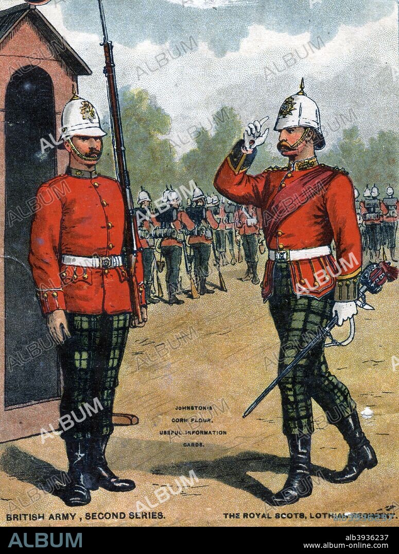 The Royal Scots (Lothian Regiment), 20th century.