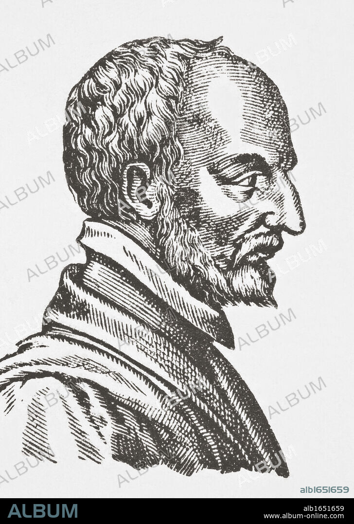 Claude d'Espence 1511-1571. French theologian. From Science and Literature in The Middle Ages by Paul Lacroix published London 1878.