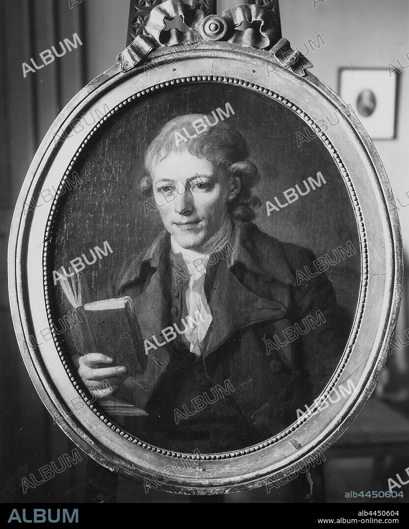 Lorens Pasch the Younger, Johan Gottlieb Gahn, 1745-1818, chemical, assessor at Bergskollegium Svenska, Johan Gottlieb Gahn (1745-1818), assessor, chemist, married to Anna Maria Bergström, painting, oil on, canvas, Height, 72 cm (28.3 inches), Width, 60 cm (23.6 inches).