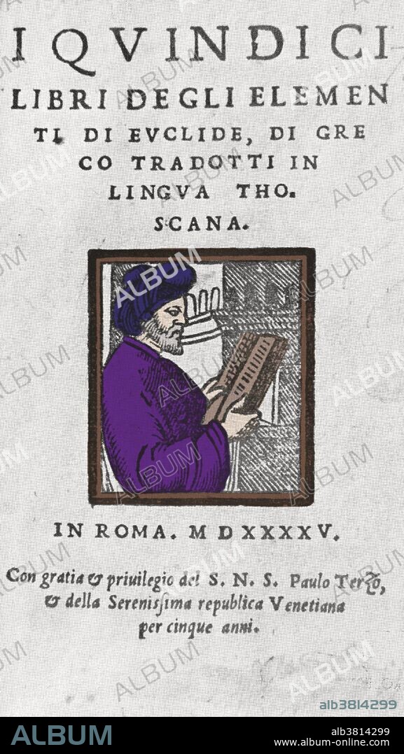 Euclid, Ancient Greek Mathematician