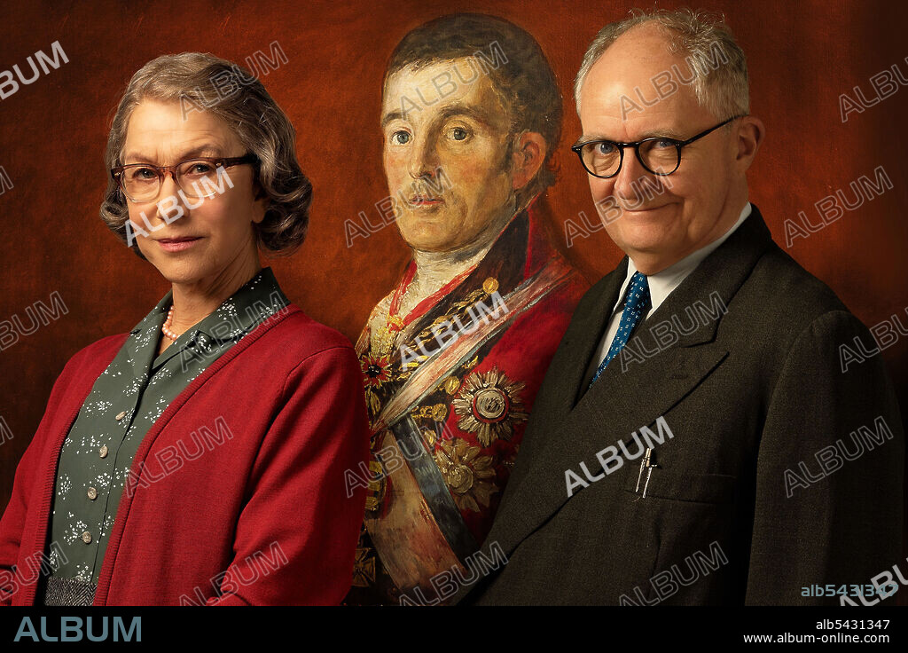 HELEN MIRREN et JIM BROADBENT dans THE DUKE, 2020, réalisé par ROGER MICHELL. Copyright Neon Films / Pathé.