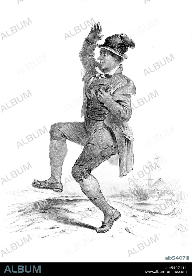 Thomas D. Rice wearing the costume of his character Jim Crow with right arm raised and a little skip in his dance step. Jim Crow laws were state and local laws that enforced racial segregation in the Southern United States. All were enacted by white Democratic-dominated state legislatures after the Reconstruction period. Jim Crow laws mandated the segregation of public schools, public places, and public transportation, and the segregation of restrooms, restaurants, and drinking fountains for whites and blacks. Jim Crow laws were upheld in 1896, by the Supreme Court's separate but equal legal doctrine for facilities for African Americans, established with the court's decision in the case of Plessy vs. Ferguson. The laws were enforced until the 1960s when the struggle for civil rights in the United States gained national attention. The Jim Crow persona was a theater character by Thomas D. Rice and an ethnic depiction in accordance with contemporary white ideas of African-Americans and their culture. The character was based on a folk trickster named Jim Crow that was long popular among black slaves. The character dressed in rags, battered hat and torn shoes. Rice blackened his face and hands and impersonated a nimble and witty African-American field hand. The Jim Crow persona personified the negative and stereotypical view of black people. Lithograph by George Edward Madeley, 1833-45.