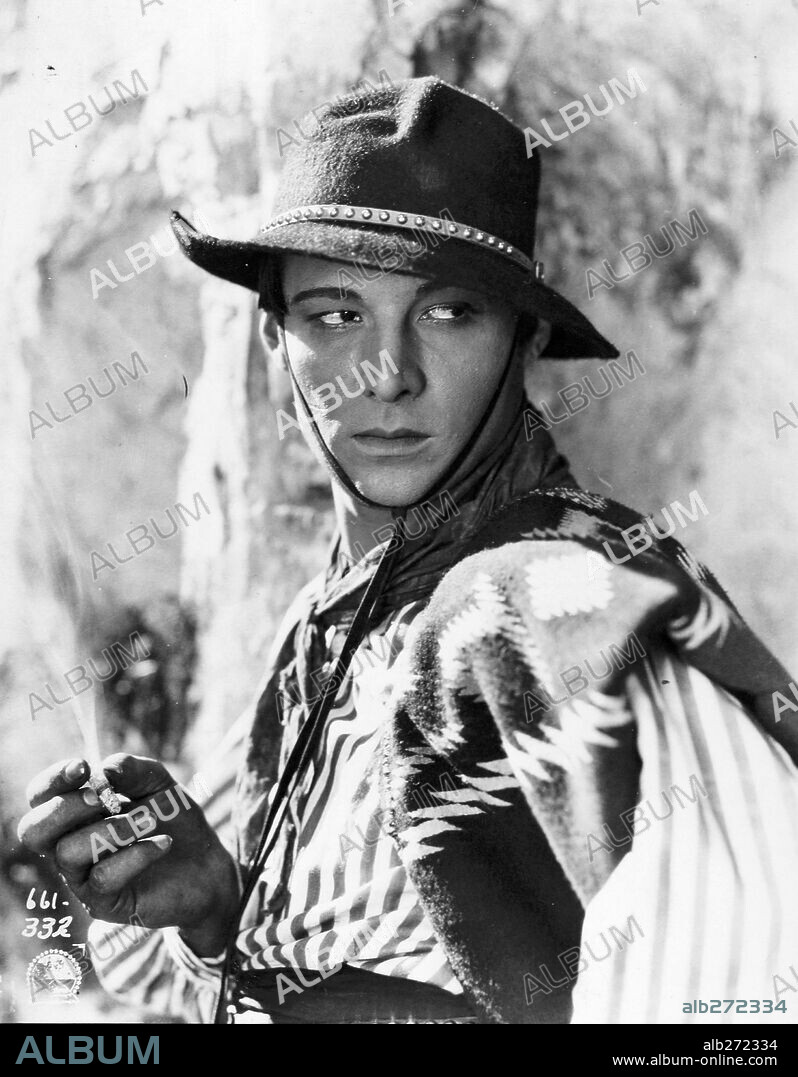RODOLFO VALENTINO. RUDOLPH VALENTINO in A SAINTED DEVIL, 1924, directed by JOSEPH HENABERY. Copyright FAMOUS PLAYERS/PARAMOUNT.