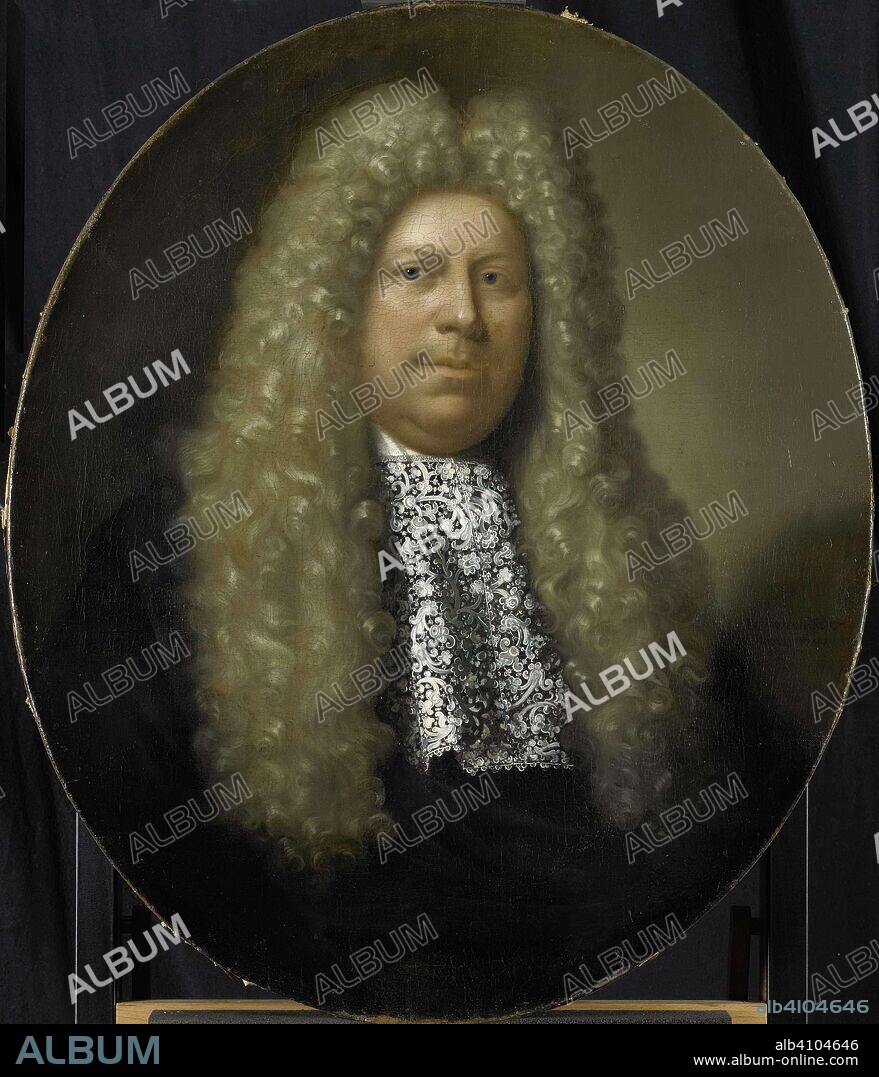 PIETER VAN DER WERFF. Portrait of Jacob Dane, Director of the Rotterdam Chamber of the Dutch East India Company, elected 1689. Dating: 1700. Measurements: h 82 cm × w 68 cm.
