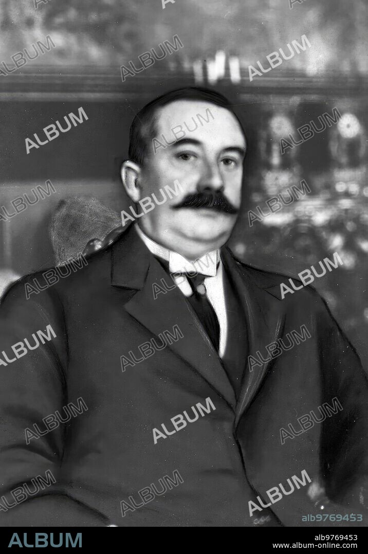 Marzo 1922. El nuevo alcalde de Madrid, don José María Garay, Conde del valle de Suchil.