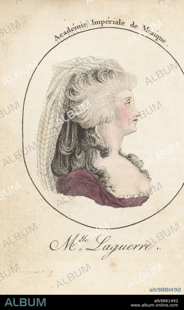 MarieJosephe Laguerre, French actress and opera singer known for her