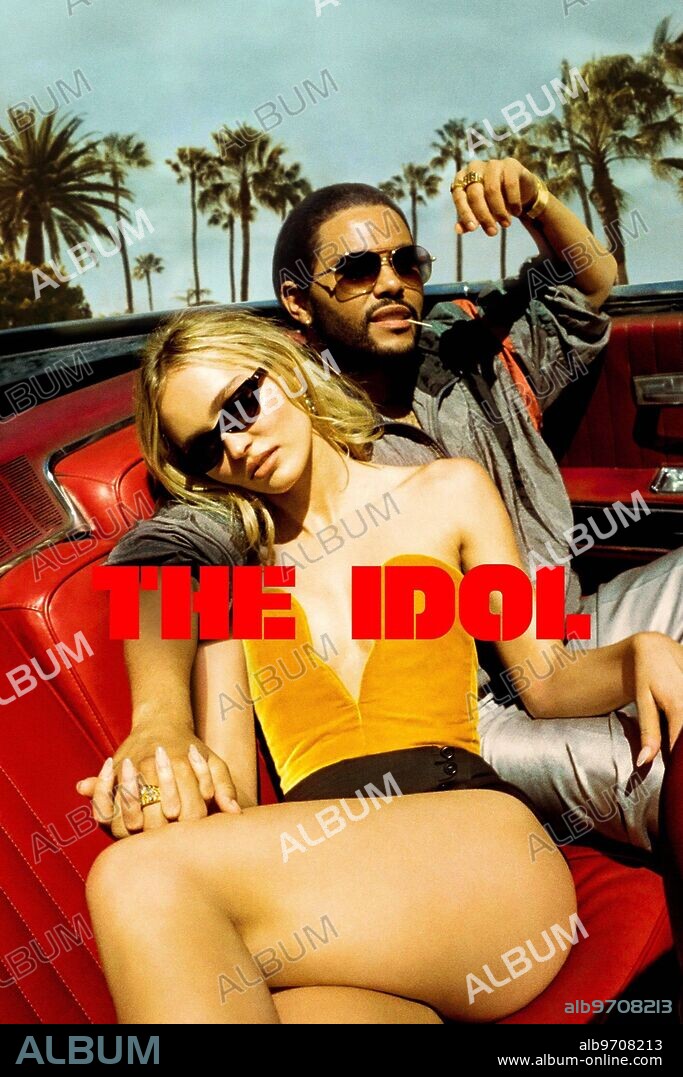 LILY-ROSE DEPP und THE WEEKND in THE IDOL, 2023, unter der Regie von SAM LEVINSON. Copyright A24 Television.