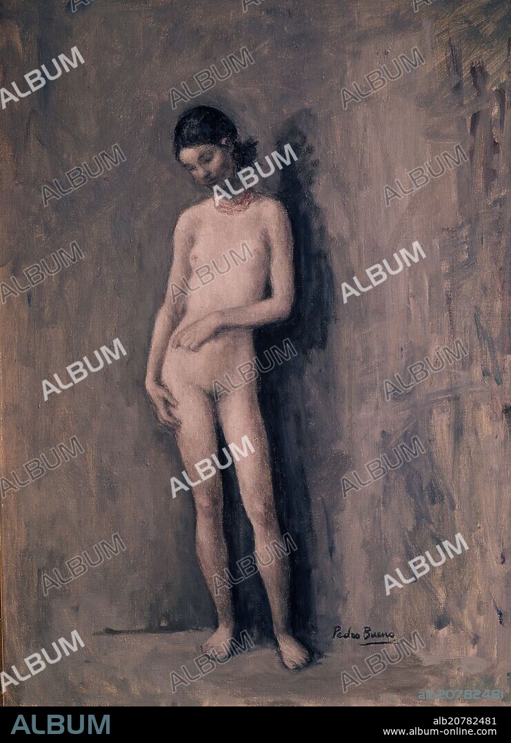 PEDRO BUENO (1910-1993). DESNUDO.