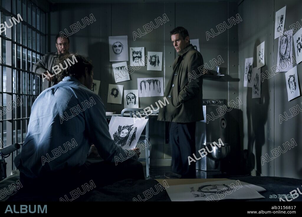 ETHAN HAWKE en REGRESION, 2015 (REGRESSION), dirigida por ALEJANDRO AMENABAR. Copyright MOD PRODUCCIONES/FIRST GENERATION FILMS.