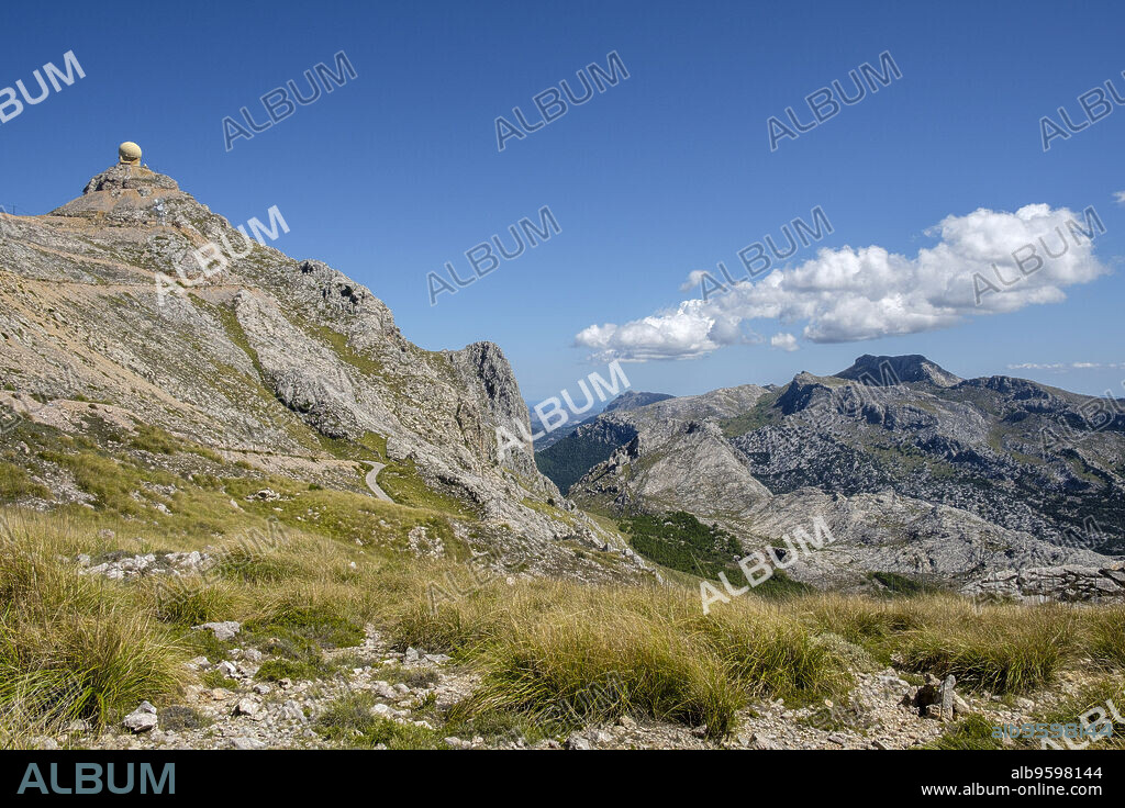 Puig Major, the highest point in the Balearic Islands, 1,445 meters above sea level, Sierra de Tramuntana, Escorca, Mallorca, Balearic Islands, Spain.