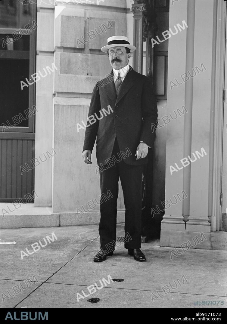 HARRIS & EWING. Luis Cabrera of Mexico, 1914. Mexican lawyer, politician and writer.