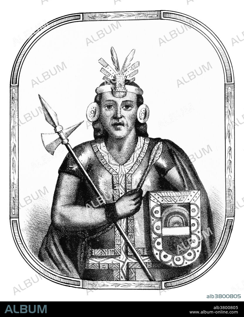 TÃºpac Amaru (1545-1572) was the last indigenous Sapa Inca of the Neo-Inca State, remnants of the Inca Empire in Vilcabamba. In spring of 1572, Viceroy Francisco de Toledo decided to attack and conquer Vilcabamba. The Inca people attempted to lift the siege held by the Spanish and their native allies but each time they were forced to retreat. The Spanish had the city destroyed, and the last remnants of the Inca Empire, the Neo-Inca State officially ceased to exist. TÃºpac Amaru was eventually captured, convicted of murder and sentenced to be beheaded. As he mounted the scaffold it was reported by the same witnesses that a "multitude of Indians, who completely filled the square, saw that lamentable spectacle [and knew] that their lord and Inca was to die, they deafened the skies, making them reverberate with their cries and wailing." Image taken from page 118 of "Recuerdos de la Monarquia Peruana, Ã³ bosquejo de la historia de los Incas, etc" by Justo Sahuaraura, 1850.
