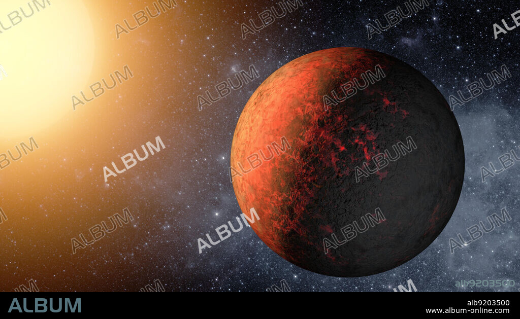 Artist Concept. Kepler-20 star system, where NASA's Kepler mission discovered the first Earth-size planets around a star beyond our own. The system is jam-packed with five planets, all circling within a distance roughly equivalent to Mercury's orbit in our solar system. The two Earth-size planets, which are presumably rocky, are Kepler-20e and Kepler-20f, and the three larger gas planets are Kepler-20b, Kepler-20c and Kepler-20d. The arrangement of the planets from the closest to its star to the farthest is: b, e, c, f and d, with the ordering of the letters reflecting the time at which the planets were initially discovered. The Kepler-20 system is unusual in that the sizes of the planets alternate, with the closest in being large, followed by a small planet, and then continuing on with the planets switching back and forth in size. Astronomers are intrigued by this configuration because it completely differs from that of our solar system, where there is a clear separation between the four small, rocky inner planets, and the four giant, gaseous outer planets.