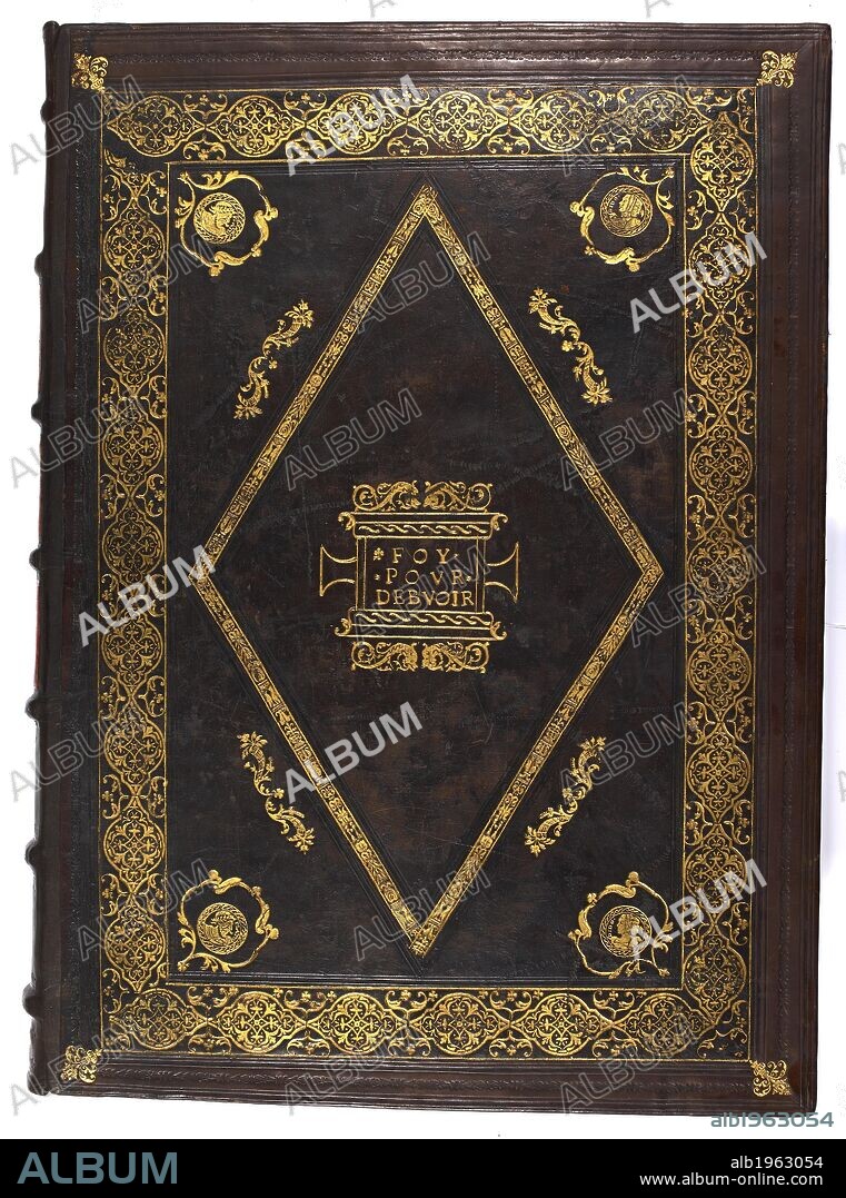 The Decameron. ROTHSCHILD BEQUEST. Vols. XIII., XIV. The Deca- meron of Boccaccio, in French. Binding. Source: Add. 35323 Front binding.