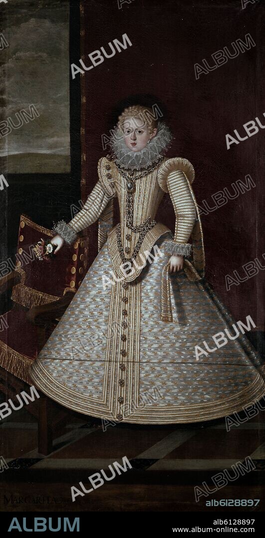 LA REINA MARGARITA DE AUSTRIA DE JOVEN(ESPOSA FELIPE III).