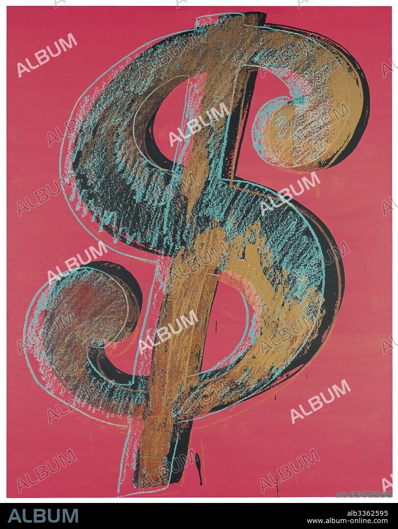ANDY WARHOL. Dollar Sign.