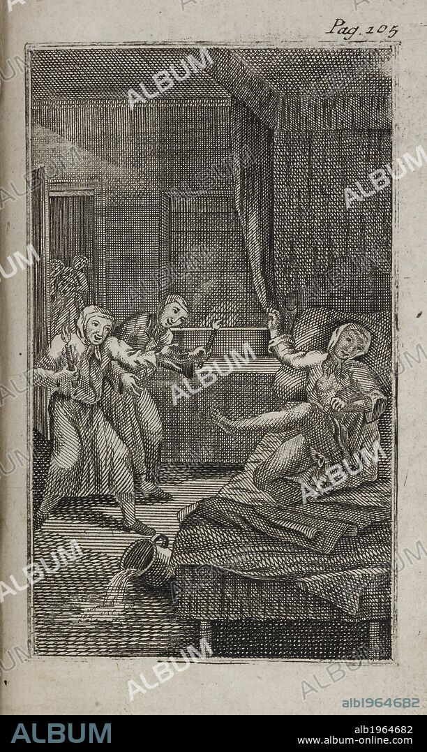 Scantily Clad Woman Disturbed in the Night by Two Men. Venus in the cloister. More commonly known as the Nun in her Smock. Erotic fiction. . VeÌnus dans le cloiÌ‚tre ... Nouvelle eÌdition, enrichie de figures graveÌes en taille douce. H. V. Roosen: Pekin, 1758. Venus in the Cloister or The Nun in her Smock, known in the original French as VÃ©nus dans le cloÃ®tre, ou la Religieuse en chemise (1683) is a work of erotic fiction by the "AbbÃ© du Prat", which is a pseudonym for an unknown author. Candidates for whom this might be include Jean Barrin (1640 - Rennes - â€  7/9/1718 Nantes ) and FranÃ§ois de Chavigny de La BretonniÃ¨re.[1]. Source: PC.30.c.24 between 104-105. Language: French.
