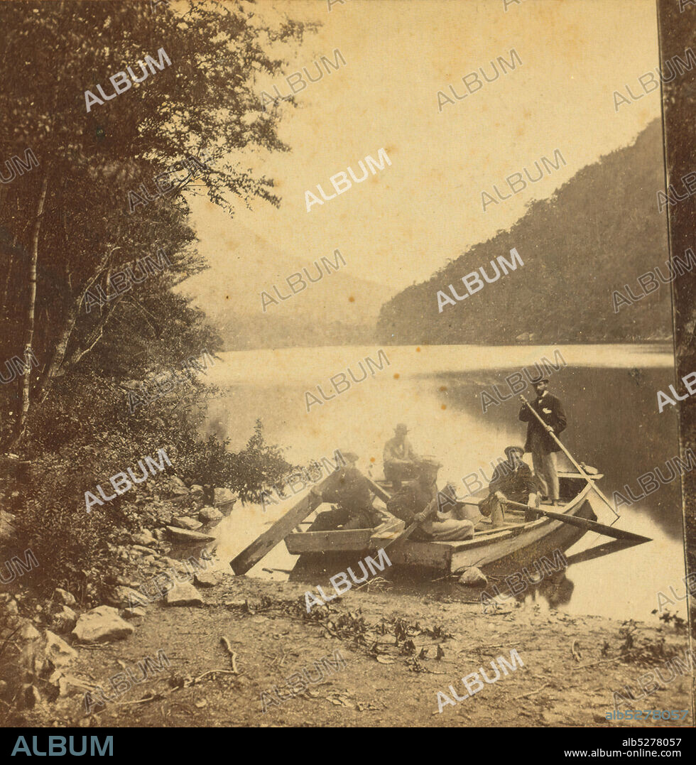 Profile Lake, Franconia Notch, N.H., Soule, John P. (1827-1904), New Hampshire, White Mountains (N.H. and Me.).