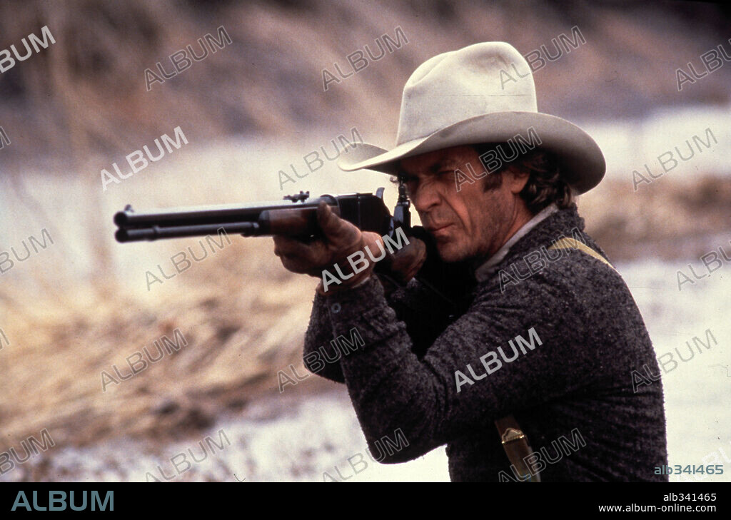 STEVE MCQUEEN en TOM HORN, 1980, dirigida por TOM WIARD. Copyright WARNER BROTHERS.