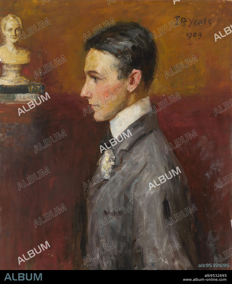 JOHN BUTLER YEATS. Van Wyck Brooks. oil on canvas. Date: 1909.