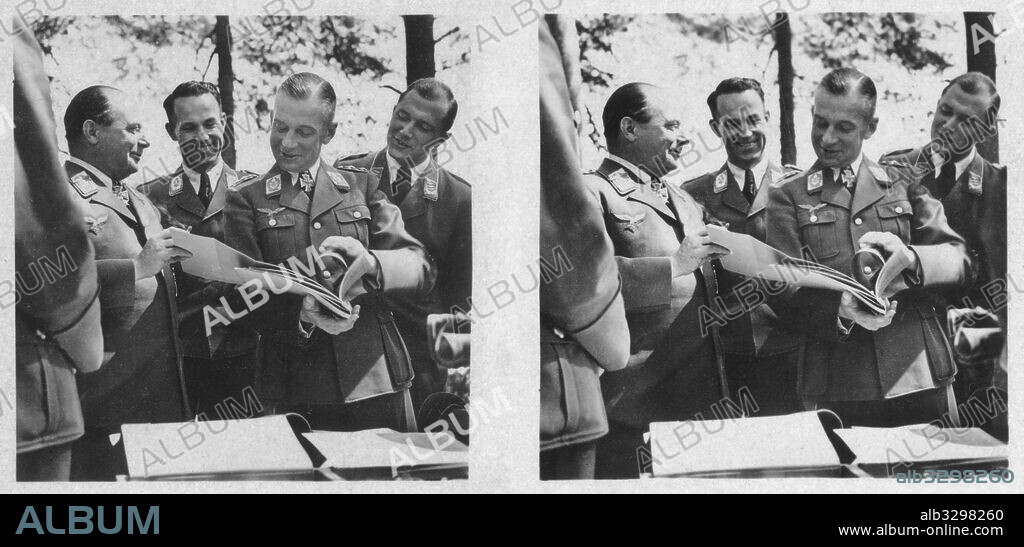 General Ernst Udet and General Hans Jeschonnek.
