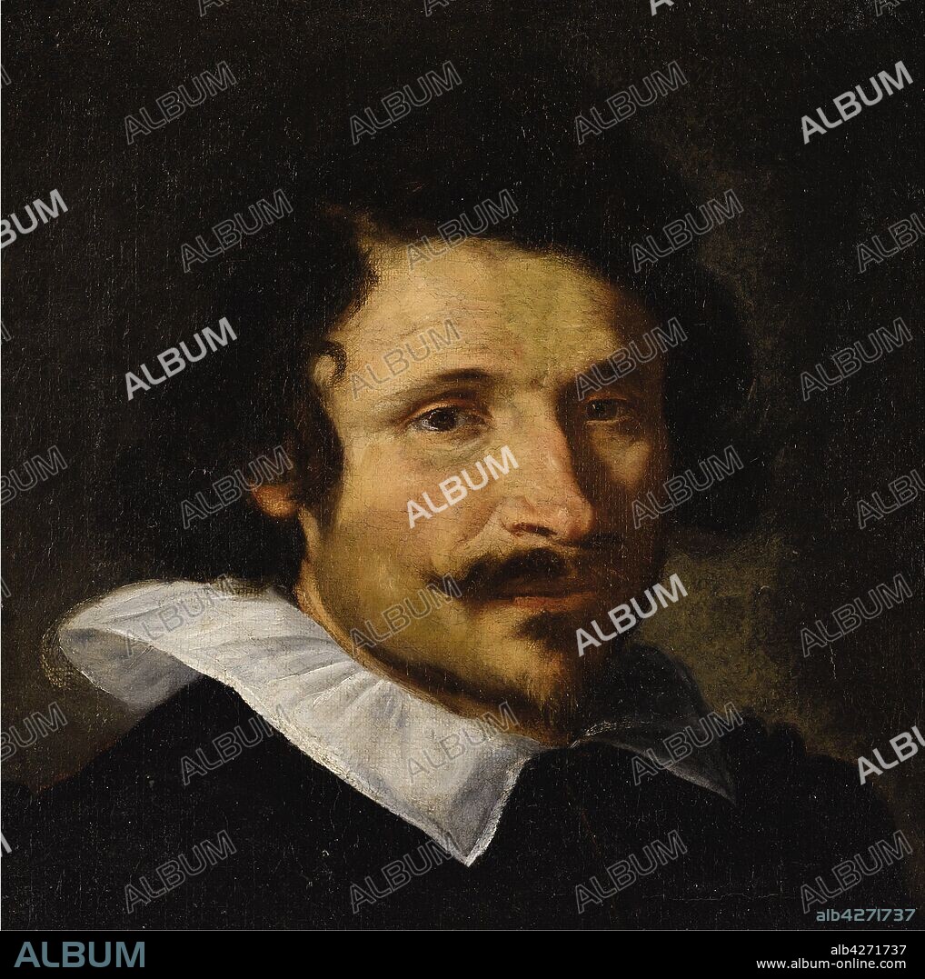 GIAN LORENZO BERNINI. Portrait of Pietro da Cortona (1596-1669).