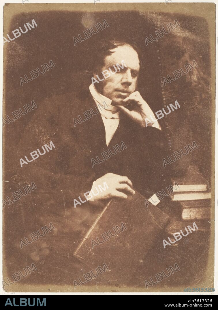 ROBERT ADAMSON and DAVID OCTAVIUS HILL. Rev. Mr. Elder of Watts. Artist: David Octavius Hill (British, Perth, Scotland 1802-1870 Edinburgh, Scotland); Robert  Adamson (British, St. Andrews, Scotland 1821-1848 St. Andrews, Scotland). Photography Studio: Hill and Adamson (British, active 1843-1848). Date: 1843-47.
