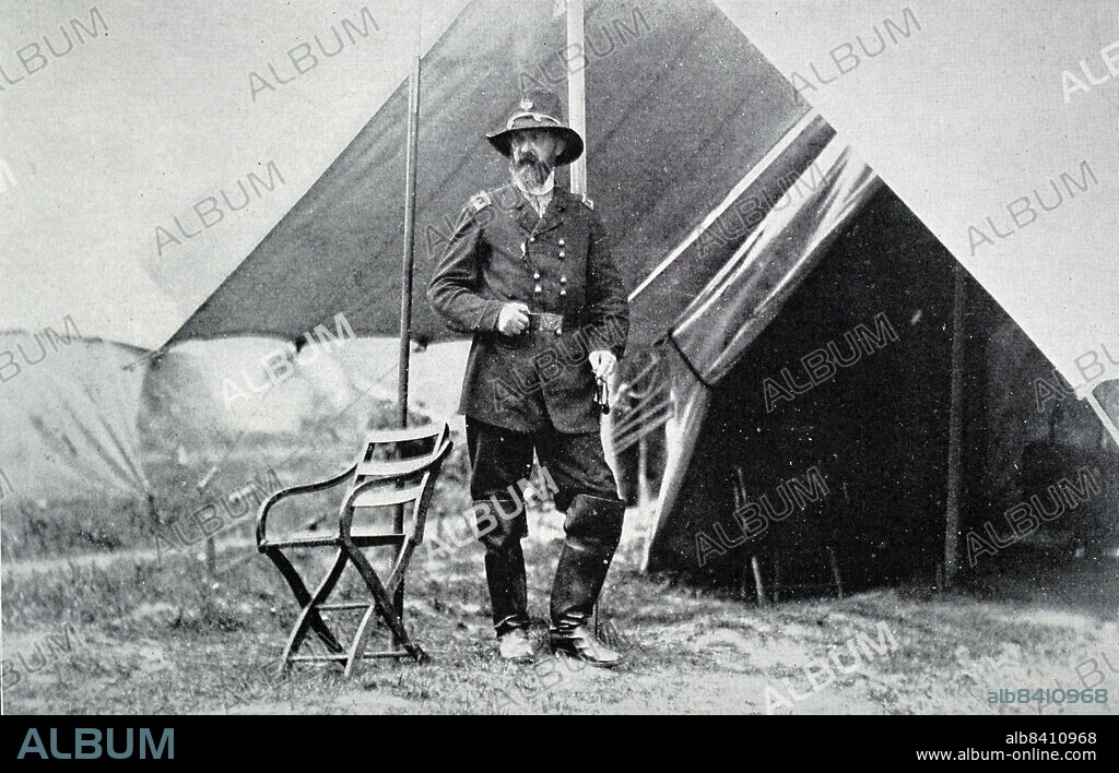 George Gordon Meade (December 31, 1815 - November 6, 1872) was a United States Army officer and civil engineer best known for decisively defeating Confederate General Robert E. Lee at the Battle of Gettysburg in the American Civil War. George Gordon Meade and staff, and general Ingalls, Humphrey Patrick. General George G. Meade at camp.