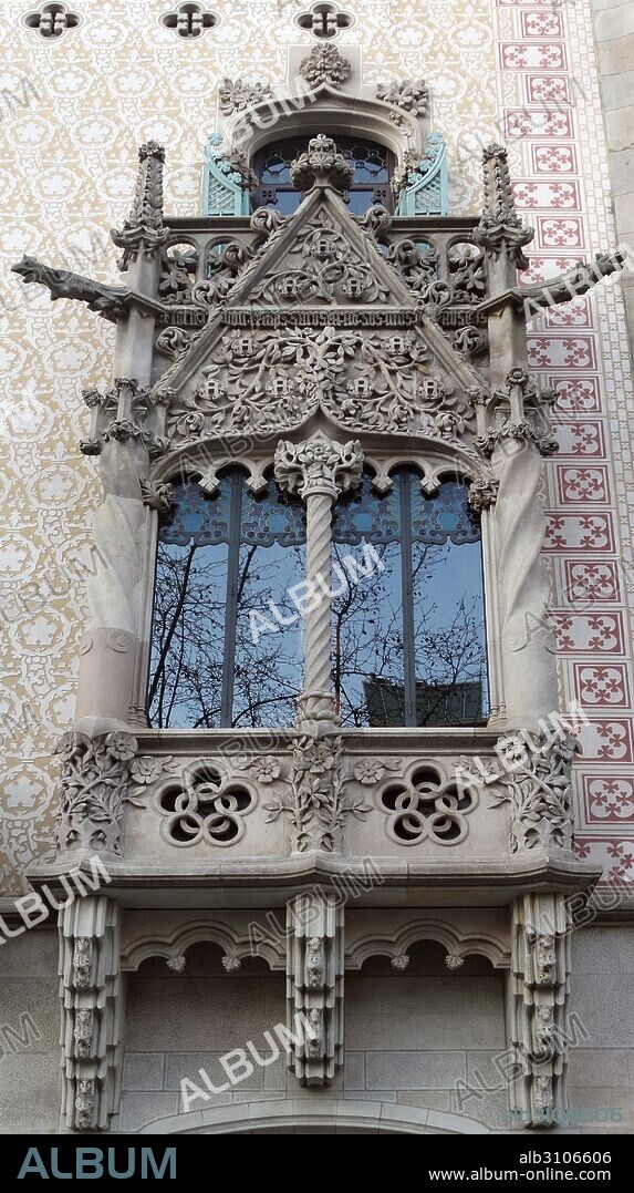 Casa Amatller (completed in 1900) is a building in the Modernisme style in Barcelona, Spain, designed by Josep Puig i Cadafalch. Along with Casa Batlló and Casa Lleó-Morera.
