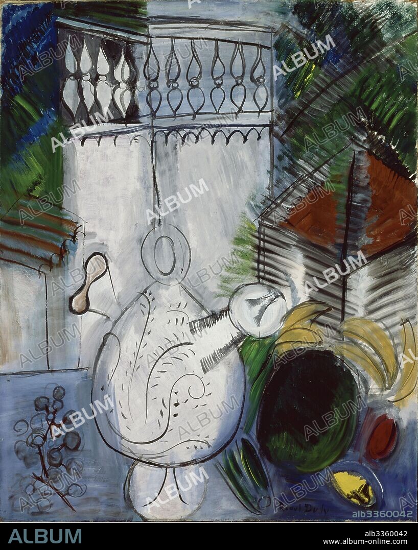 RAOUL DUFY. Still Life with White Tower (Nature morte à la tour blanche).