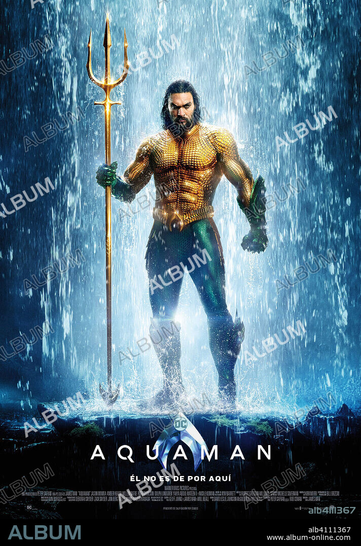 Poster de AQUAMAN, 2018, dirigida por JAMES WAN. Copyright DC COMICS/DN ENTERTAINMENT/WARNER BROS.