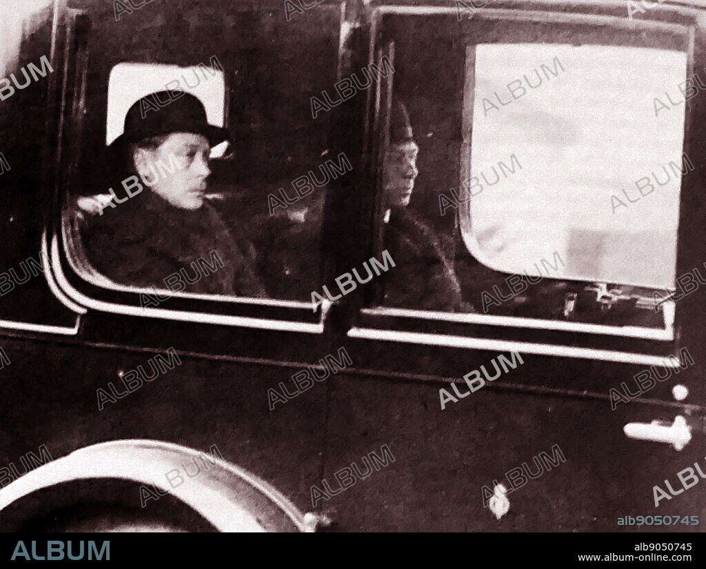 King Edward VIII with his brother (later King George VI), during the 1936 Abdication Crisis. This constitutional crisis in the British Empire arose when King-Emperor Edward VIII proposed to marry Wallis Simpson, an American socialite who was divorced from her first husband and was pursuing the divorce of her second.
