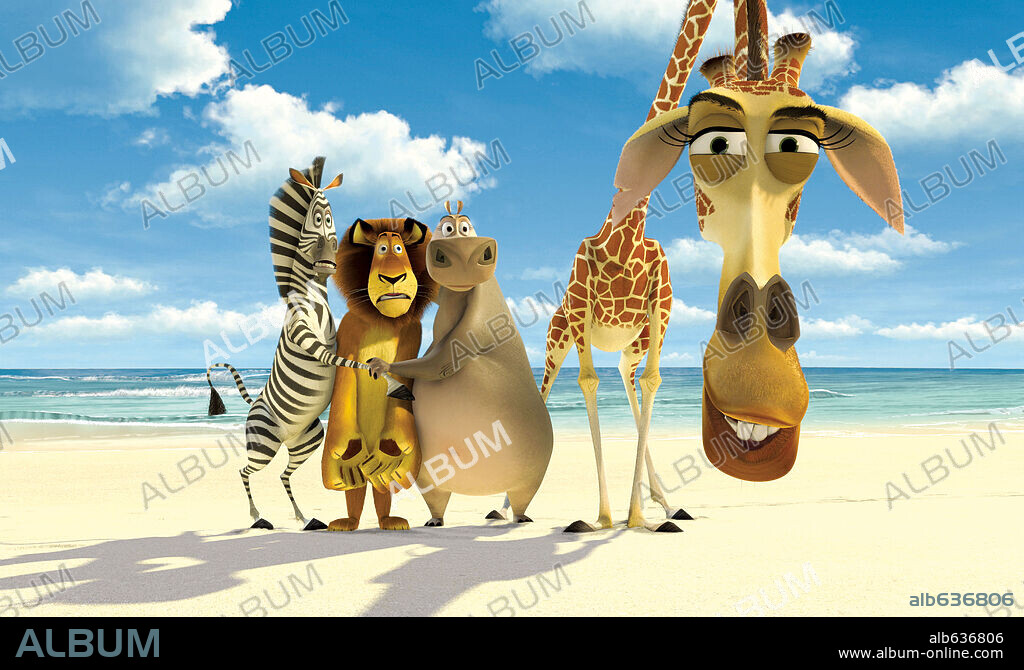 MADAGASCAR, 2005, réalisé par ERIC DARNELL et TOM MCGRATH. Copyright DREAMWORKS.