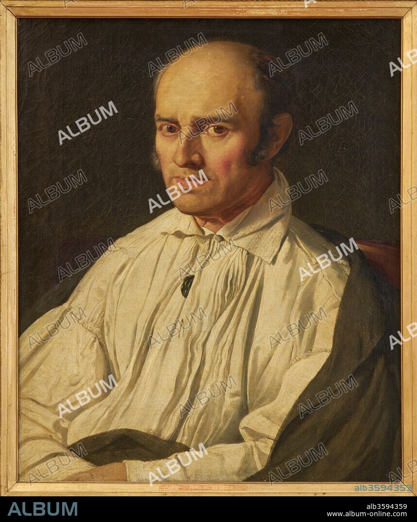JEAN AUGUSTE DOMINIQUE INGRES. Le Père Desmarets.