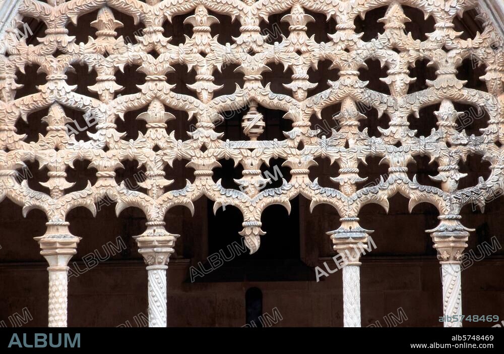 Europa, Europe; Südeuropa; Portugal; Region Lisboa e Vale de Tejo; Estremadura; Batalha; Architektur; Sak © Uwe Dettmar Kleinbild/24 × 36 mm.