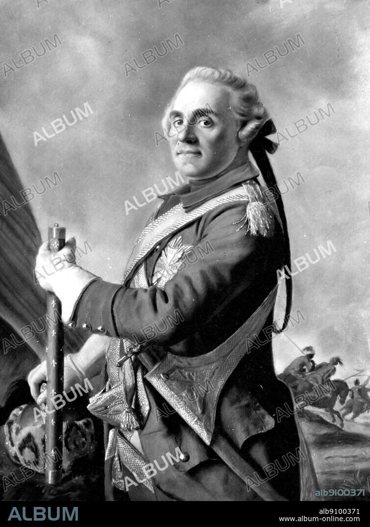 Maurice de Saxe, Marshall of France (1696-1750) by Jean-Etienne Liotard.