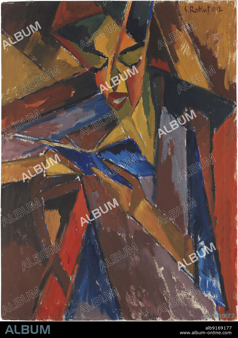 KARL SCHMIDT-ROTTLUFF. Reader (Else Lasker-Schüler).