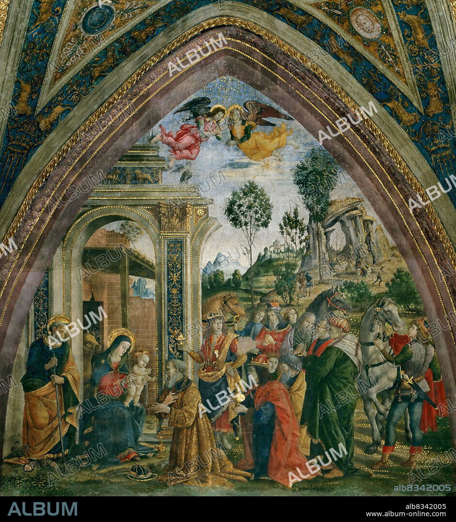 PINTURICCHIO. The Adoration of the Magi.