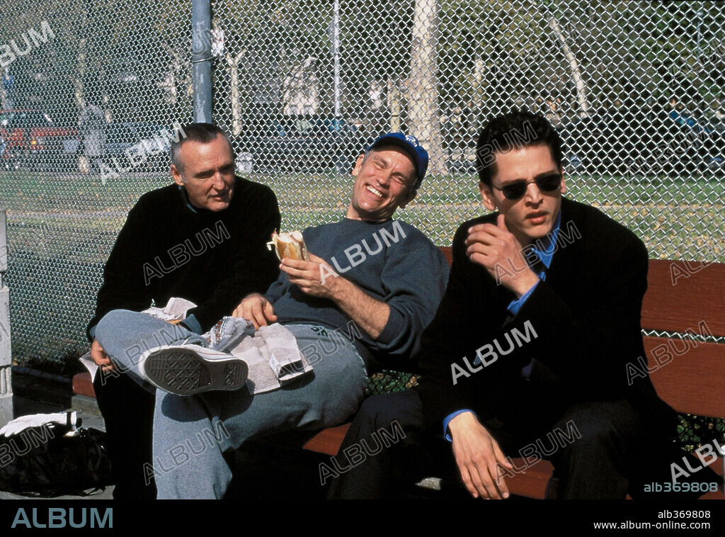 DENNIS HOPPER and JOHN MALKOVICH in KNOCKAROUND GUYS, 2001. Copyright NEW LINE CINEMA / GINSBURG, MICHAEL.