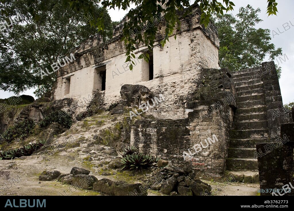 Tikal National Park (Parque Nacional Tikal), UNESCO World Heritage Site, Guatemala, Central America.