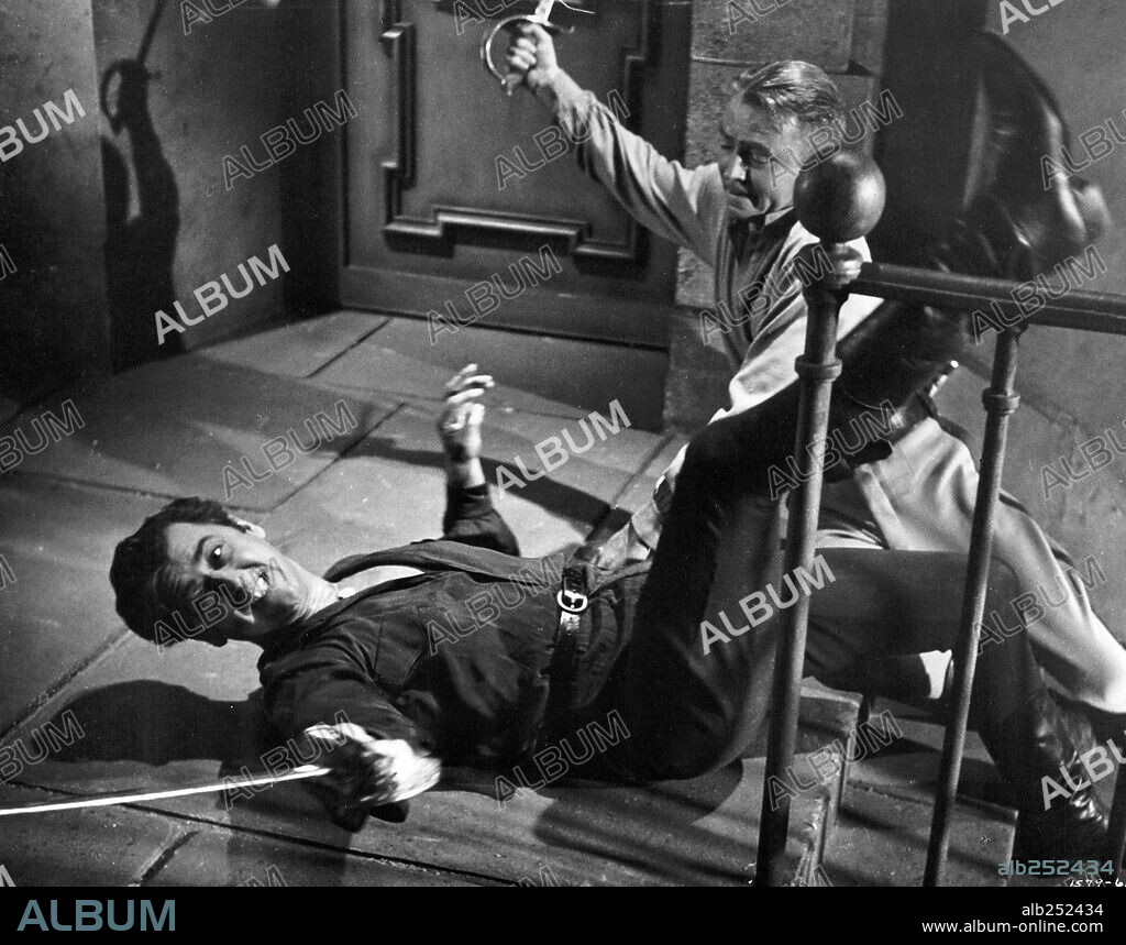 STEWART GRANGER in THE PRISONER OF ZENDA, 1952, unter der Regie von RICHARD THORPE. Copyright M.G.M.