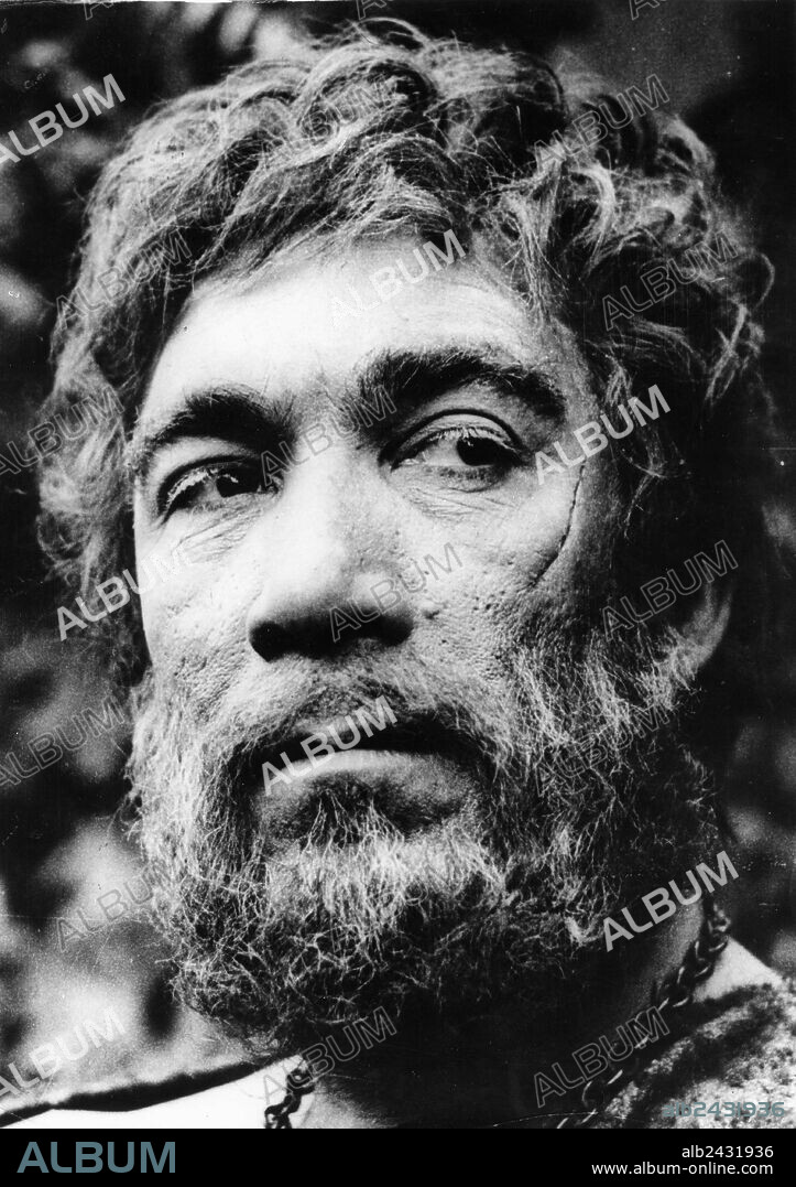 ANTHONY QUINN dans BARABBAS, 1962, réalisé par RICHARD FLEISCHER. Copyright COLUMBIA PICTURES.