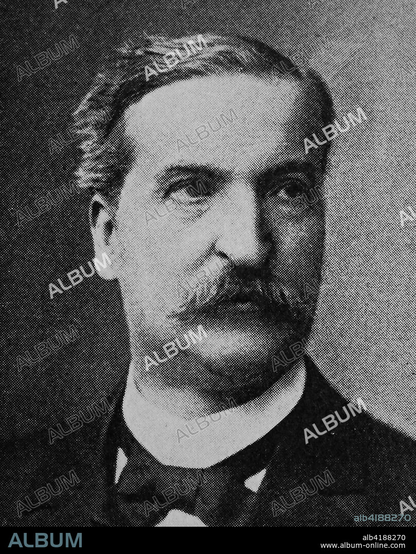 Ludwig Enneccerus, Karl Martin Ludwig Enneccerus, 1843 -1928 german Rechtswissenschaftler, picture from 1895, digital improved.