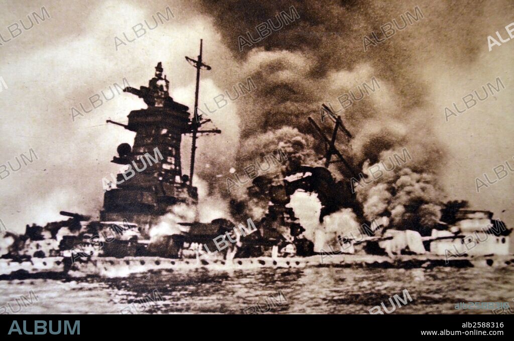 Admiral Graf Spee was a Deutschland-class heavy cruiser ("pocket battleship") which served with the Kriegsmarine of Nazi Germany during World War II.