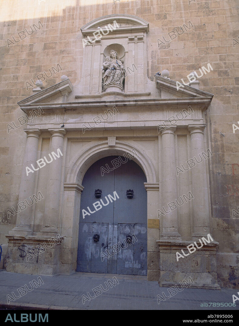 EXTERIOR - PORTADA LATERAL - S XVII.