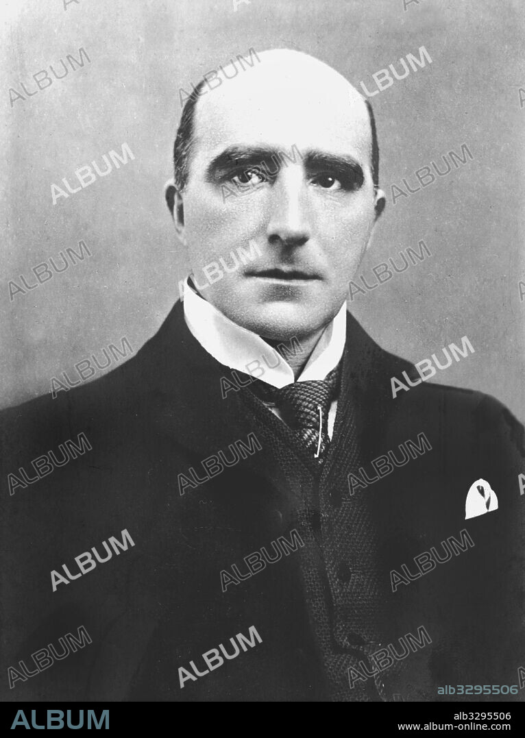 Playwright Arthur Wing Pinero. Born in London. 24/5/1855-23/11/1934.