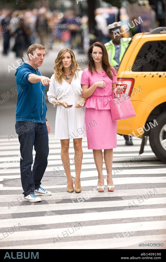 KRISTIN DAVIS, MICHAEL PATRICK KING und SARAH JESSICA PARKER in SEX AND THE CITY 2, 2010, unter der Regie von MICHAEL PATRICK KING. Copyright HBO FILMS/ HOME BOX OFFICE/NEW LINE CINEMA/VILLAGE ROADSHOW / BLANKENHORN, CRAIG.