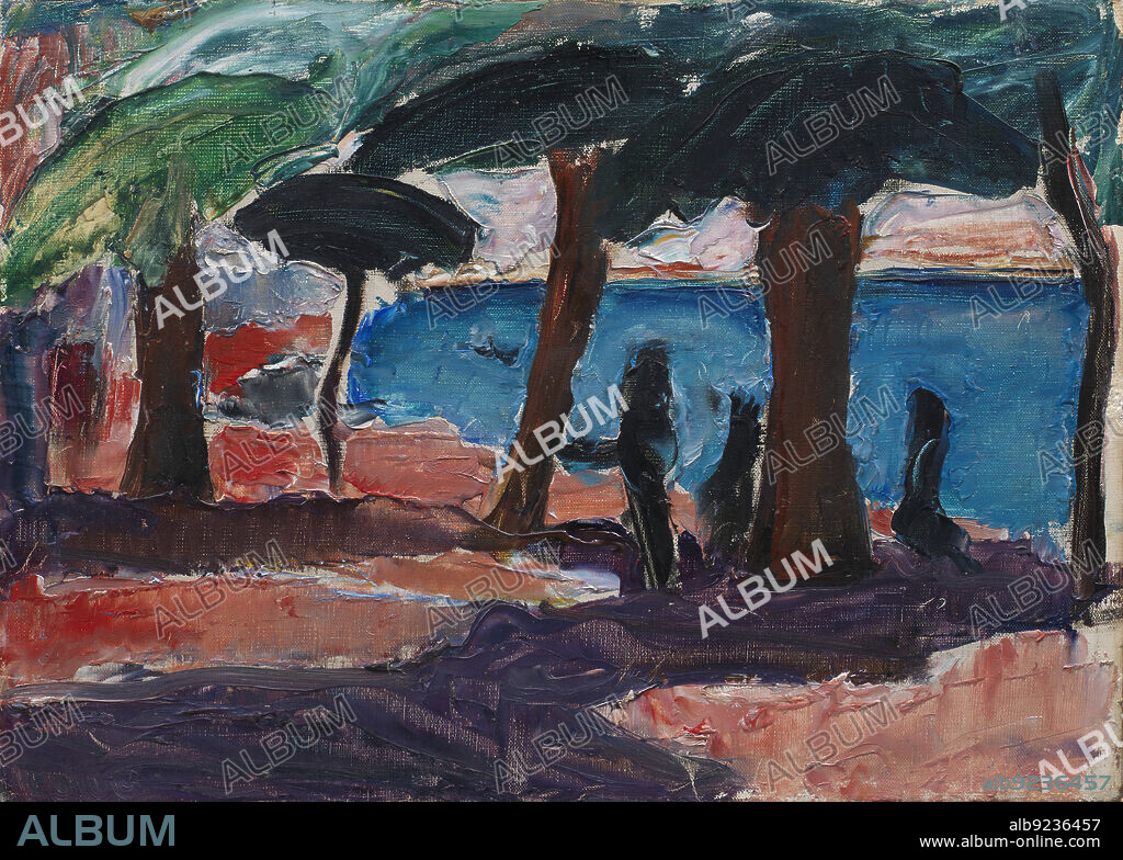 JENS ADOLF EMIL JERICHAU. The Quay, Bandol, 1915.