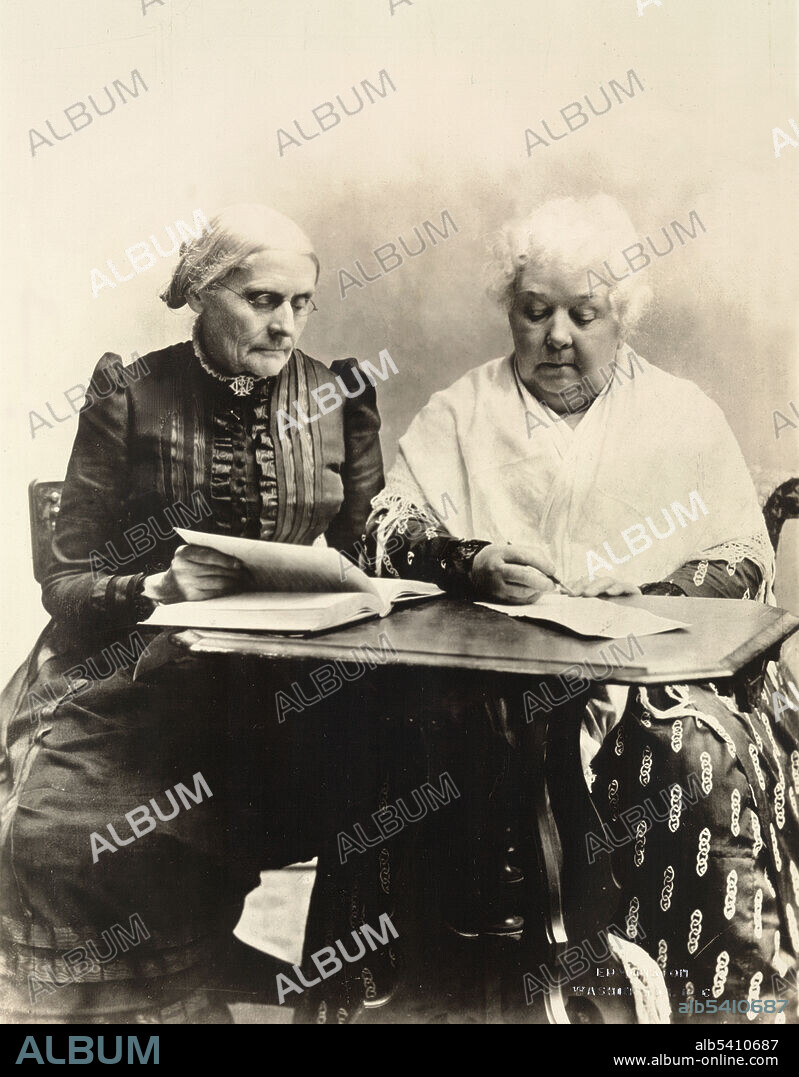 Susan B. Anthony and Elizabeth Cady Stanton in 1891. Susan B. Anthony (1820-1906) was an American social reformer and women's rights activist who played a pivotal role in the women's suffrage movement. In 1851, she met Elizabeth Cady Stanton (1815-1902), who became her lifelong friend and co-worker in social reform activities, primarily in the field of women's rights. In 1866, they initiated the American Equal Rights Association, which campaigned for equal rights for both women and African Americans. In 1878, Anthony and Stanton arranged for Congress to be presented with an amendment giving women the right to vote. Introduced by Sen. Aaron A. Sargent (R-CA), it later became known colloquially as the Susan B. Anthony Amendment. It was ratified as the Nineteenth Amendment to the U.S. Constitution in 1920.